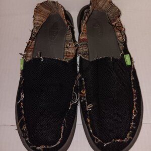 SANOK MULTI COLOR CANVAS SLIP ON SHOES